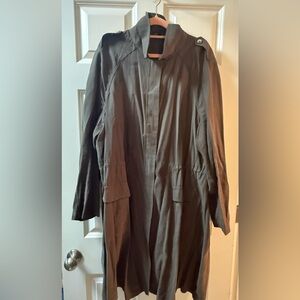 Lane Bryant Olive Trench Coat